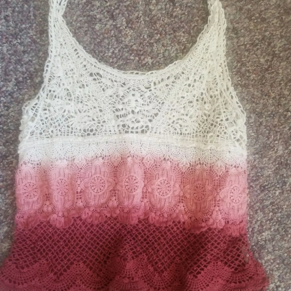 American Eagle outfitters knit ombre tank top